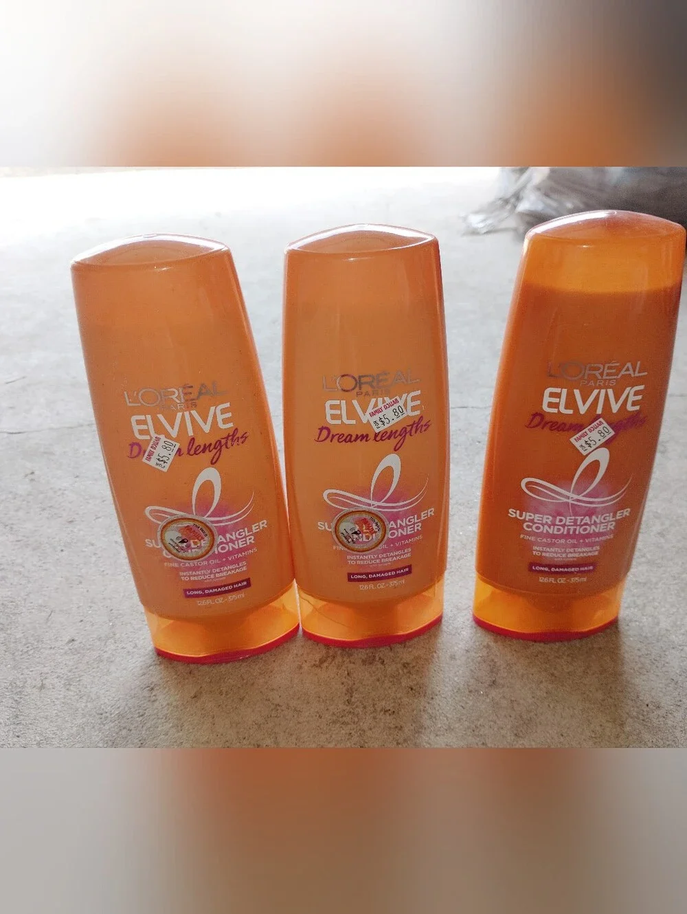 L'Oreal Elvive Dream Lengths Super Detangler Conditioner - Orange